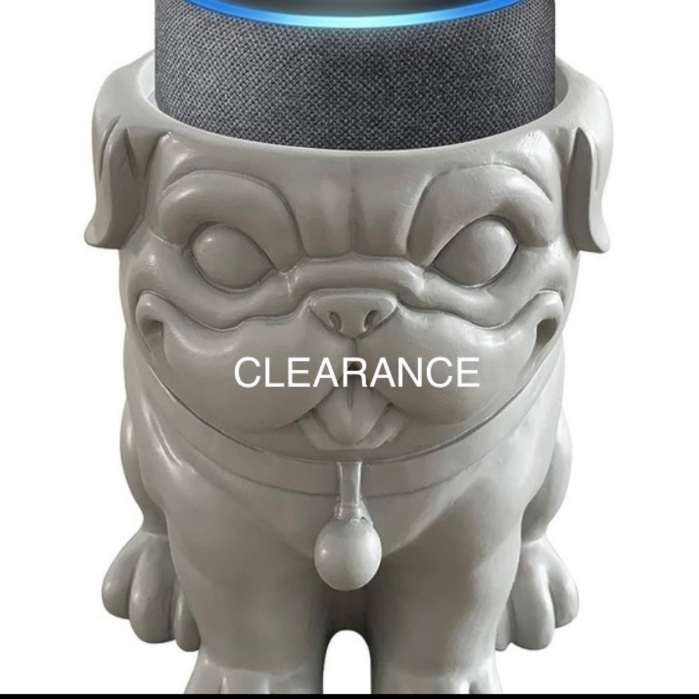 2 Alexa Holders For Amazon Echo Dot or Google Home Mini - Portable Design